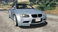 BMW M3 (E92) WideBody v1.0 pour GTA 5