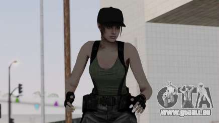 Resident Evil Remake HD - Jill Valentine (Army) für GTA San Andreas