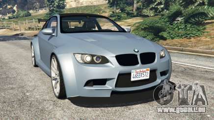 BMW M3 (E92) WideBody v1.0 pour GTA 5
