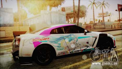 Nissan GT-R Nismo 2015 Itasha Paintjobs für GTA San Andreas