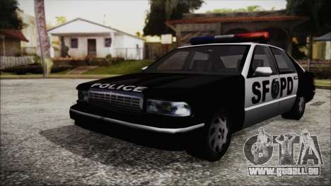 Beta SFPD Cruiser für GTA San Andreas