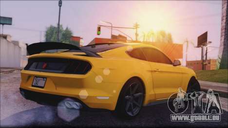 Ford Mustang Shelby GT350R 2016 No Stripe für GTA San Andreas