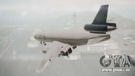 DC-10-30 World Airways (Blue Tail) pour GTA San Andreas