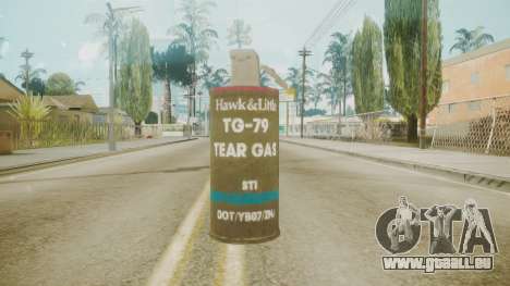 GTA 5 Tear Gas pour GTA San Andreas