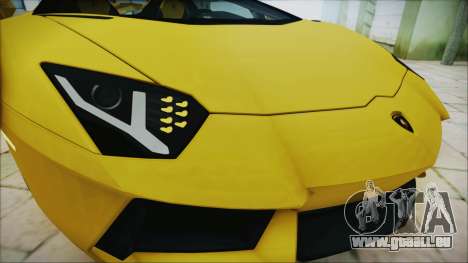 Lamborghini Aventador LP700-4 Roadster 2013 pour GTA San Andreas