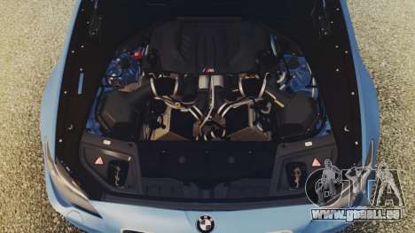 BMW M5 F10 Stock Single pour GTA San Andreas
