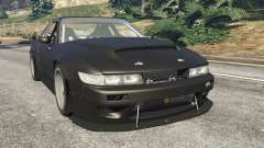 Nissan Silvia S13 v1.2 [without livery] pour GTA 5