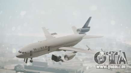 DC-10-30 World Airways (Blue Tail) für GTA San Andreas