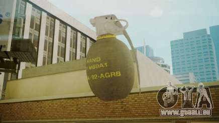 GTA 5 Grenade für GTA San Andreas