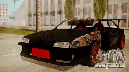 Sultan Full of Stickers pour GTA San Andreas
