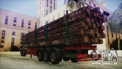 Iveco EuroTech Forest Trailer für GTA San Andreas
