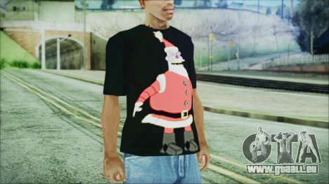 Santa T-Shirt für GTA San Andreas