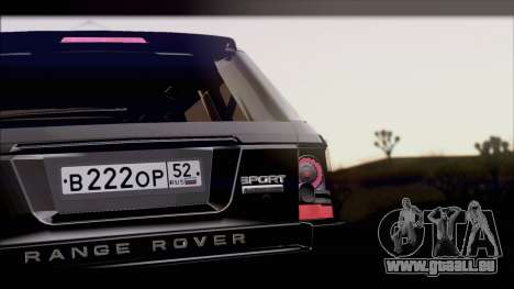 Range Rover Sport 2012 für GTA San Andreas
