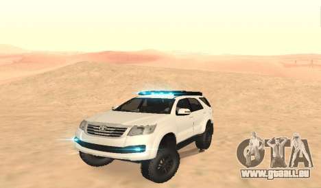 Toyota Fortuner 4RM 2015 Rustica pour GTA San Andreas