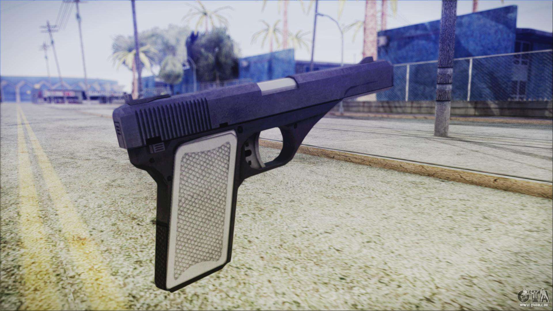  GTA  5  Vintage Pistol Misterix 4 Weapons pour GTA  San Andreas
