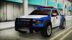 Ford F-150 SVT Raptor 2012 Police Version für GTA San Andreas
