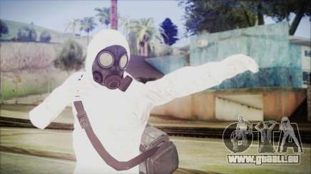 GTA 5 Online The Heist Gasmask Yellow für GTA San Andreas