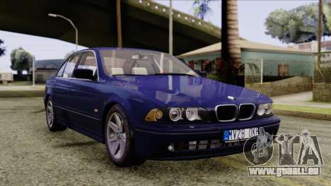 BMW 530D E39 2001 Stock pour GTA San Andreas