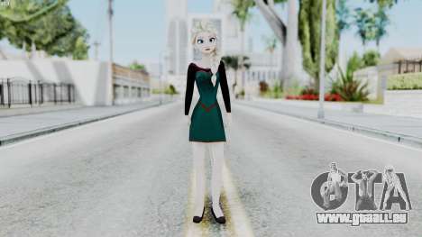 Elsa Regular Skirt Dress pour GTA San Andreas