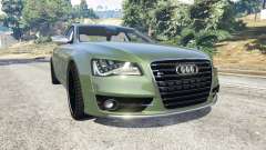 Audi S8 Quattro 2013 v1.2 pour GTA 5