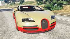 Bugatti Veyron Super Sport pour GTA 5
