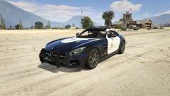 LAPD Mercedes-Benz AMG GT 2016 für GTA 5