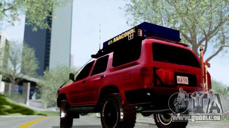 Toyota 4Runner 1995 Offroad pour GTA San Andreas