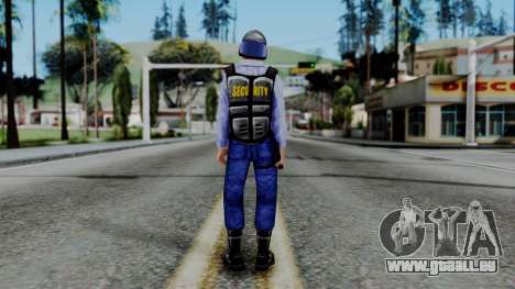 Barney Calhoun from Half Life Blue Shift für GTA San Andreas