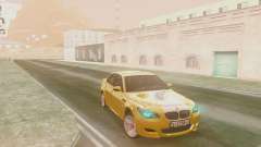 BMW m5 e60 Gold pour GTA San Andreas