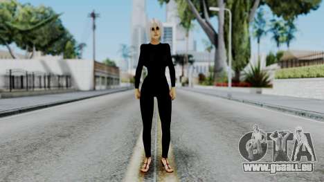 Gina Black Body Suit pour GTA San Andreas