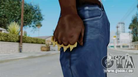 Knuckle Dusters from Ill Gotten Gains Part 2 für GTA San Andreas