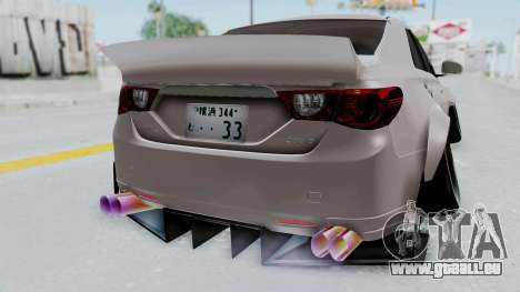 Toyota Mark X Slammed pour GTA San Andreas