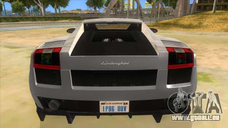 Lamborghini Gallardo 2012 Edition pour GTA San Andreas