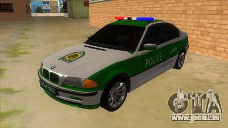 BMW Iranian Police für GTA San Andreas