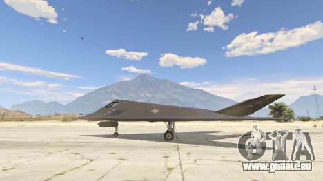 GTA 5 Lockheed F-117 Nighthawk Black 2.0