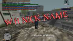 WH Nick Name pour GTA San Andreas