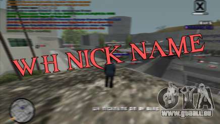 WH Nick Name für GTA San Andreas