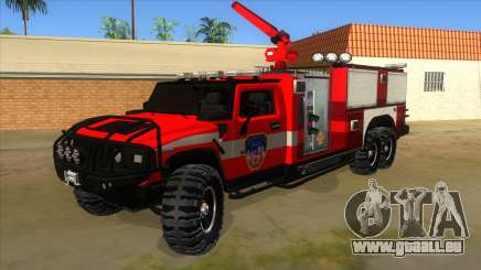 HUMMER H2 Firetruck pour GTA San Andreas