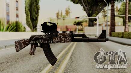 AK-47 F.C. Camo für GTA San Andreas