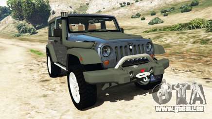 Jeep Wrangler 2012 v1.1 pour GTA 5