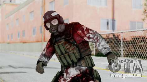 Black Mesa - Wounded HECU Marine Medic v2 pour GTA San Andreas