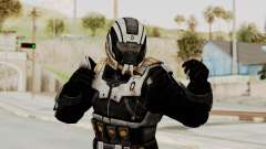 Mass Effect 3 Shepard Ajax Armor with Helmet pour GTA San Andreas