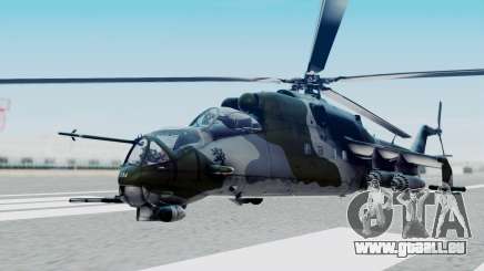 Mi-24V Czech Air Force 7354 pour GTA San Andreas
