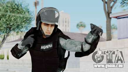 La Gendarmerie, Qui Émeute De La Peau pour GTA San Andreas