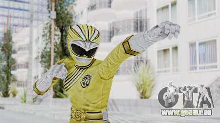 Power Rangers Wild Force - Yellow pour GTA San Andreas
