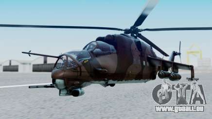 Mi-24V Soviet Air Force 0835 für GTA San Andreas