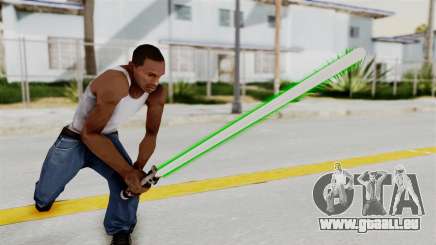 Star Wars LightSaber Green für GTA San Andreas