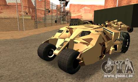 Army Tumbler Rocket Launcher from TDKR pour GTA San Andreas