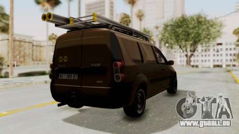 Dacia Logan MCV Van für GTA San Andreas