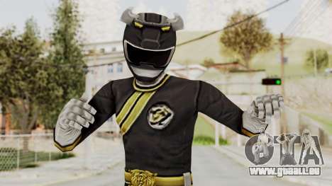 Power Rangers Wild Force - Black für GTA San Andreas